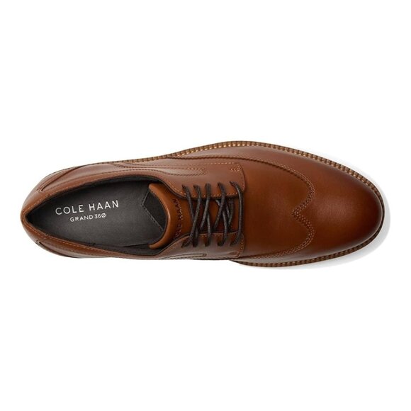 Cole Haan Men\'s Flexgrand360 Wingtip Oxford British Tan / Ivory Shoes main image 6